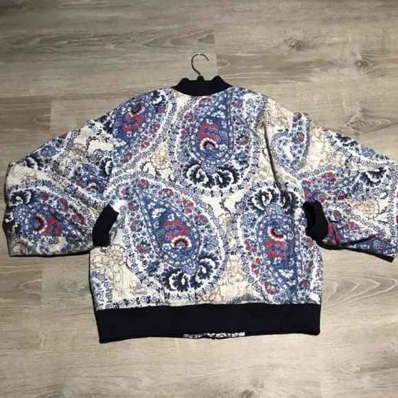 Free People Daytrip Printed Bomber Jacket - Picture 6 of 7